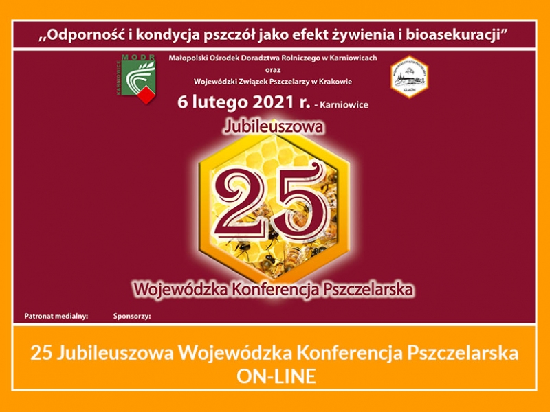 Plakat Konferencji Pszczelarskiej
